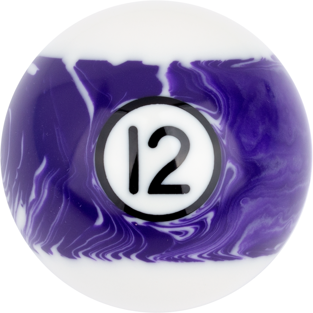 White Marble Replacement Ball - #12
